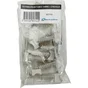 Lot de 10 fixes pour tube et chevilles, diam. 16 x L.75 mm