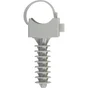 Lot de 10 fixes pour tube et chevilles, diam. 16 x L.75 mm