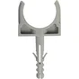 Lot De 10 Clips Et Chevilles, Diam.25, L.65 Mm