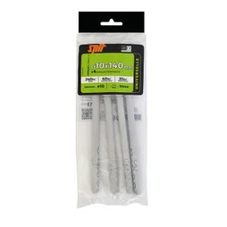 Lot De 4 Chevilles À Expansion Nylon Spit, Diam.10 X L.140 Mm