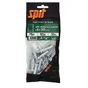 Lot de 25 chevilles et vis à frapper nylon Spit, diam. 6 x L. 30 mm