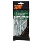 Lot de 25 chevilles et vis à frapper nylon Spit, diam. 6 x L. 50 mm