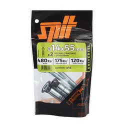 Lot de 2 goujons avec vis prima SPIT, diamètre 14 mm x L.55 mm