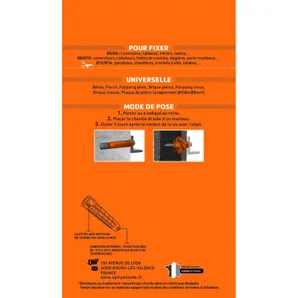 Lot De 20 Chevilles Spit, Diam.6 Mm X L.30 Mm