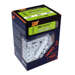 Lot De 50 Chevilles Spit, Diam.10 Mm X L.50 Mm