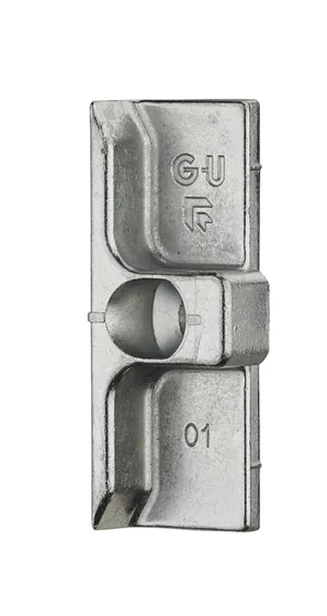 Gâche Galet Pour Pvc Pour Serrure Multipoint Encastrée, Ferco Gris