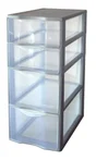 Tour De Rangement Orgamix Plastique , L.26 X P.36.5 X H.63 Cm
