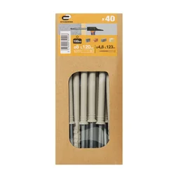 Lot De 40 Chevilles À Frapper Standers, Diam.8 Mm X L.120 Mm