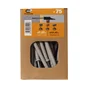 Lot De 75 Chevilles À Frapper Standers, Diam.6 X L.80 Mm