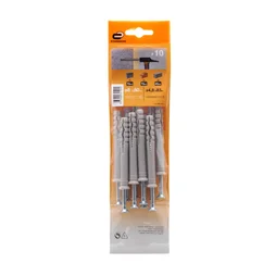 Lot De 10 Chevilles À Frapper Standers, Diam.8 X L.80 Mm