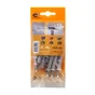 Lot De 15 Chevilles À Frapper Standers, Diam.6 X L.40 Mm