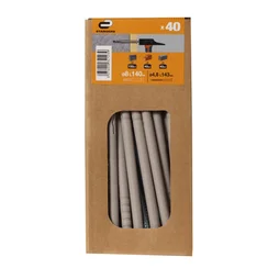 Lot De 40 Chevilles À Frapper Standers, Diam.8 Mm X L.140 Mm