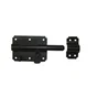 Verrou De Box Porte Cadenas Acier Prépeint, H.70 X L.140 X P.24 Mm