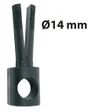 Gabarit De Perçage Composite Plastifié, H.80 X L.25 X P.25 Mm