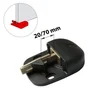 Sabot Noir Plastique H.42 X L.120 X P.162 Mm Afbat