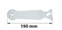 Patte Acier Galvanisé, H.31 X L.190 X P.2.5 Mm