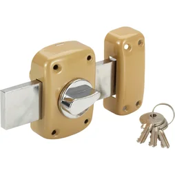 Verrou Bouton / Cylindre, 30 Mm, Standers Diam. 21, 5 Goupilles