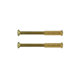 Lot De 2 Vis Acier Laitonné, L.4.5 X L.0.7