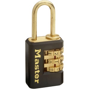 Lot De 2 Cadenas À Combinaison Master Lock Acier, L.20 Mm