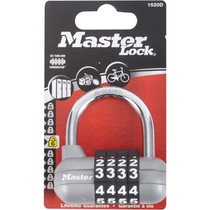 Cadenas À Combinaison Master Lock Zinc, L.59 Mm