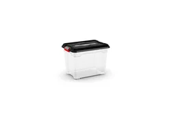  Boîte Kis Plastique Transparent L.38 X P.26.5 X H.28 Cm Cm