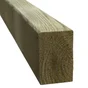 Lambourde Pour Terrasse Bois Résineux Pin, Vert, L.3 M X L.7 Cm X Ep.45 Mm