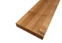 Lame de terrasse oka 2400x145x27mm bois marron
