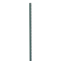 1 Poteau À Encoche Axor Vert,  H.240 X P.6.8 Cm