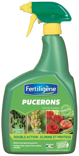 Traitement des insectes pucerons FERTILIGENE , pourplantes d'ornement / potager
