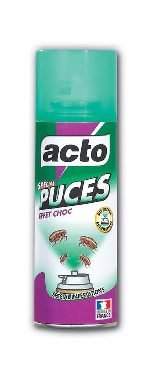 Aérosol spécial anti-puces ACTO, 100ml