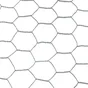 Grillage Pour Animaux Triple Torsion Gris, H.0.5 X L.10 M, Maille H.25 X L.25 Mm