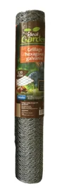 Grillage Pour Animaux Triple Torsion Gris, H.1 X L.3 M, Maille H.12 X L.12 Mm