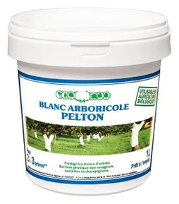 Blanc arboricole pour arbres fruitiers PELTON, seau de 1 l
