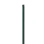 Poteau acier galvanisé rond univers vert, H.200 x L.4.8 x P.4.8 cm