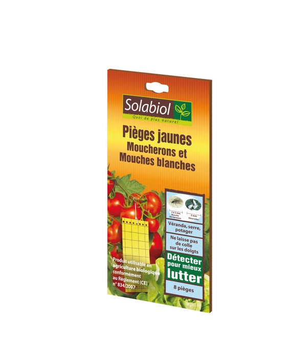 Traitement Des Insectes Jaune Solabiol, 8 Pièges
