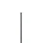Poteau Acier Galvanisé Rond Univers Gris, H.175 X L.4.8 X P.4.8 Cm