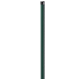 Poteau acier galvanisé rond univers vert, H.225 x L.4.8 x P.4.8 cm