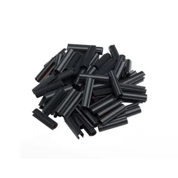 Lot De 100 Clips Pvc À Fixer Lixo Gris, H.1 Cm