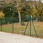 Grillage Rouleau Simple Torsion Vert, Rouleau 20M, Hauteur 1M00, Maille 50X50Mm