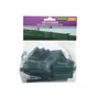 Lot De 100 Clips Pvc À Fixer Lixo Vert, H.1 Cm