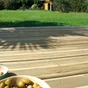 Lame de terrasse kuhmo2 2400x120x21mm pin vert classe 4