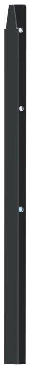 Piquet gris, L. 3 x P.3 x H. 225 cm