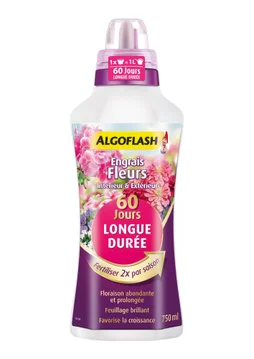 Engrais longue durée ALGOFLASH 750ml 100 m²