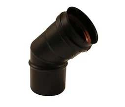 Coude pour conduit double paroi, JONCOUX, diam. 80 mm 45°