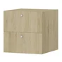 Façade de tiroir, effet bois SPACEO Home H.20 x l.40 x P1.6 cm