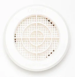 Grille d'aération abs naturel Diam.10 cm