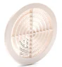 Grille d'aération abs naturel Diam.14.7 cm