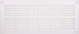Grille d'aération abs naturel, L.11 x l.25.5 cm