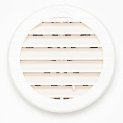 Grille d'aération abs naturel Diam.12 cm