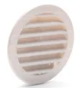 Grille d'aération abs naturel Diam.12 cm